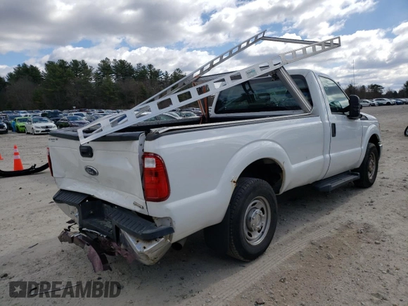 2013 Ford F-250 XL with VIN 1FTBF2A66DEA82444, listed as a Copart auction lot 50508725 with 123,309 mi miles and Clean Title. Bid and sale history available at DreamBid. Image 3.