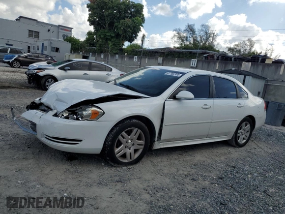 2015 Chevrolet Impala LT with VIN 2G1WB5E35F1131189, listed as a Copart auction lot 61360985 with 164,691 mi miles and Salvage title. Bid and sale history available at DreamBid. Image 1.