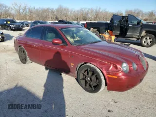 2005 Jaguar S-Type with VIN SAJWA03V451N43191, listed as a Copart auction lot 88491545 with 121,973 mi miles and Salvage Title. Bid and sale history available at DreamBid. Image 4.