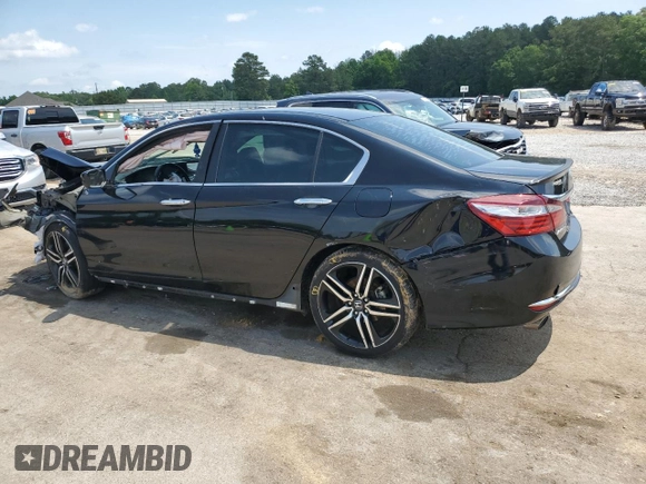 2016 Honda Accord Sport с VIN 1HGCR2F5XGA146915, выставлен на аукционе Copart как лот 57439755 с пробегом 163 780 миль миль и Списание • Salvage title. История ставок и продаж доступна на DreamBid. Изображение 2.