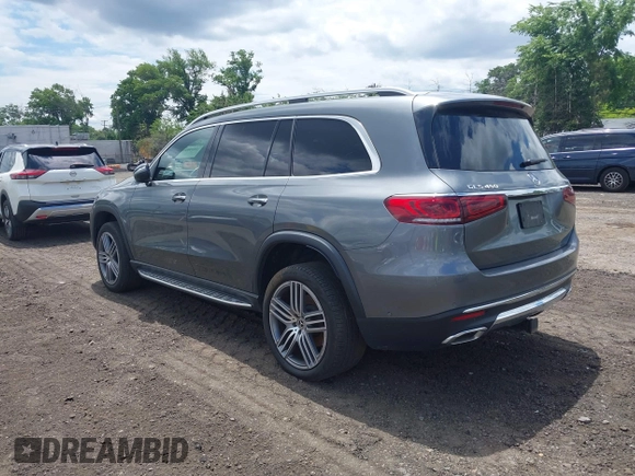 2021 Mercedes-Benz GLS 450 with VIN 4JGFF5KE4MA369504, listed as a IAAI auction lot 39590170 with 101,863 mi miles and . Bid and sale history available at DreamBid. Image 3.
