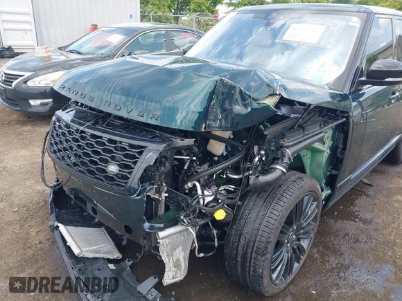 2022 Land Rover Range Rover Westminster с VIN SALGS2SE1NA469668, выставлен на аукционе IAAI как лот 42452702 с пробегом 23 538 миль миль и . История ставок и продаж доступна на DreamBid. Изображение 6.