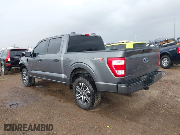 2023 Ford F-150 XL with VIN 1FTFW1E55PKF68245, listed as a IAAI auction lot 41107774 with 18,938 mi miles. Bid and sale history available at carsss.com. Image 14.