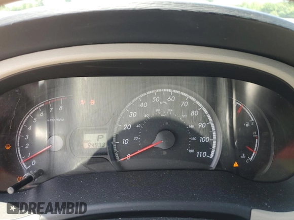 2013 Toyota Sienna LE AAS with VIN 5TDKK3DC4DS404544, listed as a Copart auction lot 60274615 with 94,933 mi miles and Salvage title. Bid and sale history available at DreamBid. Image 9.