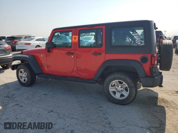 2016 Jeep Wrangler Unlimited Sport RHD z VIN 1C4BJWKG1GL271483, wystawiony jako Copart lot #60644095 z przebiegiem 173 601 mil mil oraz Czysty tytuł • Clean title. Historia ofert i sprzedaży dostępna na DreamBid. Obrazek 2.