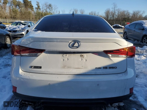 2020 Lexus IS 350 F Sport with VIN JTHGZ1E26L5017623, listed as a Copart auction lot 87470354 with Not provided miles and Salvage title. Bid and sale history available at DreamBid. Image 6.