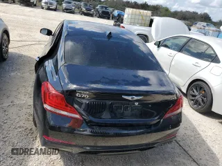 2020 Genesis G70 2.0T with VIN KMTG34LA5LU049730, listed as a Copart auction lot 78327514 with 40,617 mi miles and Salvage Title. Bid and sale history available at carsss.com. Image 6.