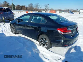 2015 Honda Civic EX z VIN 19XFB2F80FE010721, wystawiony jako IAAI lot #41276439 z przebiegiem 108 722 mil mil oraz . Historia ofert i sprzedaży dostępna na DreamBid. Obrazek 3.