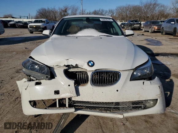 2010 BMW 5 Series 550i with VIN WBANW5C5XACT34705, listed as a Copart auction lot 43878745 with Not Provided miles and Salvage Title. Bid and sale history available at DreamBid. Image 5.