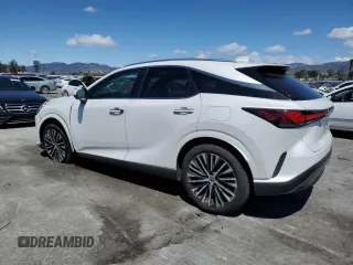 2024 Lexus RX with VIN 2T2BBMCA8RC057432, listed as a Copart auction lot 51347915 with 10,327 mi miles and Salvage Title. Bid and sale history available at carsss.com. Image 2.