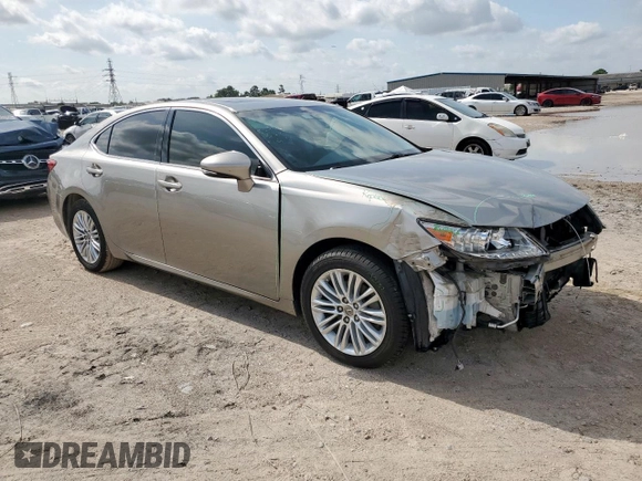 2015 Lexus ES 330 with VIN JTHBK1GG2F2167970, listed as a Copart auction lot 60252525 with 108,317 mi miles and Salvage title. Bid and sale history available at DreamBid. Image 4.