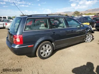2003 Volkswagen Passat GLX with VIN WVWYH63B63E081430, listed as a Copart auction lot 77882164 with 80,614 mi miles and Salvage Title. Bid and sale history available at carsss.com. Image 3.