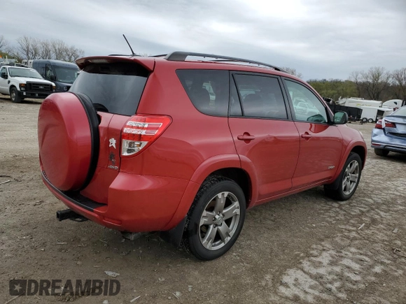 2010 Toyota RAV4 Sport with VIN 2T3RF4DV6AW081568, listed as a Copart auction lot 51645665 with 177,477 mi miles and Clean Title. Bid and sale history available at carsss.com. Image 3.