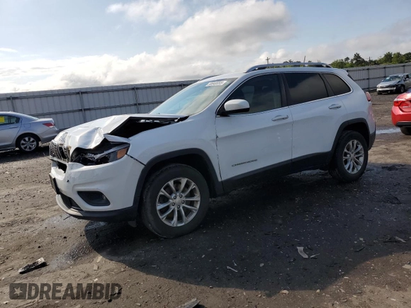 2019 Jeep Cherokee Latitude z VIN 1C4PJMCB2KD330721, wystawiony jako Copart lot #58840055 z przebiegiem 114 770 mil mil oraz Szkoda całkowita • Salvage title. Historia ofert i sprzedaży dostępna na DreamBid. Obrazek 1.