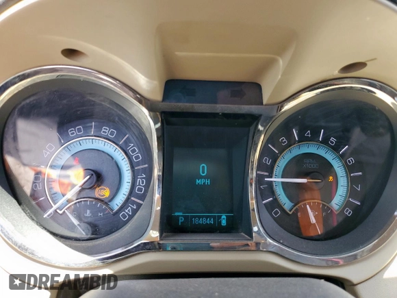 2010 Buick LaCrosse CXL with VIN 1G4GC5GG8AF132214, listed as a Copart auction lot 57655825 with 184,844 mi miles and Salvage title. Bid and sale history available at DreamBid. Image 9.