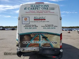 2017 Ford Transit with VIN 1FTBW3XM5HKA18155, listed as a Copart auction lot 55186125 with 140,163 mi miles and Salvage Title. Bid and sale history available at carsss.com. Image 6.