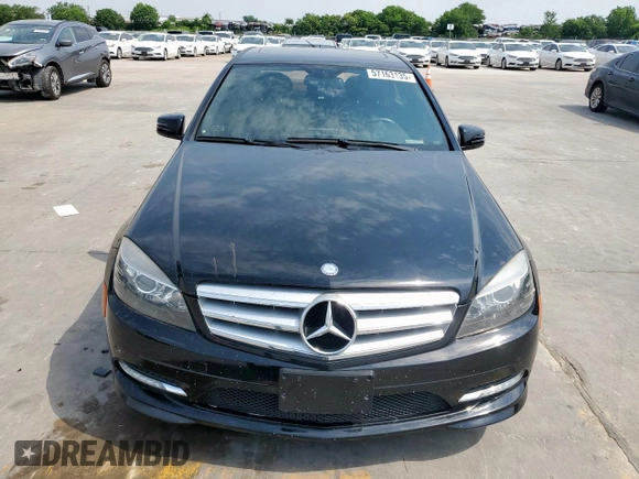 2011 Mercedes-Benz C 300 Sport with VIN WDDGF8BB6BR142707, listed as a Copart auction lot 57163135 with 165,417 mi miles and Clean title. Bid and sale history available at DreamBid. Image 5.