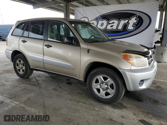 2005 Toyota RAV4 with VIN JTEGD20V850056958, listed as a Copart auction lot 54722625 with 218,250 mi miles and Clean Title. Bid and sale history available at carsss.com. Image 4.