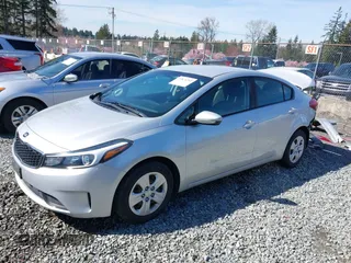 2017 Kia Forte LX with VIN 3KPFK4A7XHE018418, listed as a IAAI auction lot 41874292 with 87,608 mi miles. Bid and sale history available at carsss.com. Image 15.