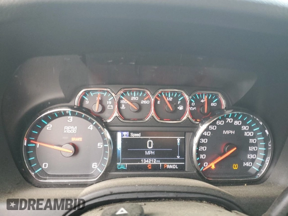 2017 Chevrolet Tahoe LS with VIN 1GNSCAKCXHR345290, listed as a Copart auction lot 53790035 with 134,212 mi miles and Salvage title. Bid and sale history available at DreamBid. Image 9.