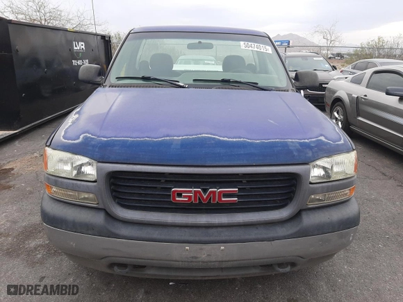 1999 GMC New Sierra 1500 SLE with VIN 1GTEC14W8XE552764, listed as a Copart auction lot 50474015 with 168,388 mi miles and Clean Title. Bid and sale history available at carsss.com. Image 5.