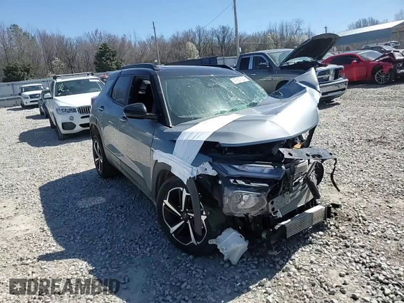 2023 Chevrolet TrailBlazer RS with VIN KL79MTSL7PB064584, listed as a Copart auction lot 47987805 with Not Provided miles and Salvage Title. Bid and sale history available at DreamBid. Image 11.