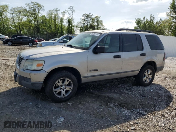 2006 Ford Explorer XLS with VIN 1FMEU72E86UB48373, listed as a Copart auction lot 55257105 with 247,077 mi miles and Salvage title. Bid and sale history available at DreamBid. Image 1.
