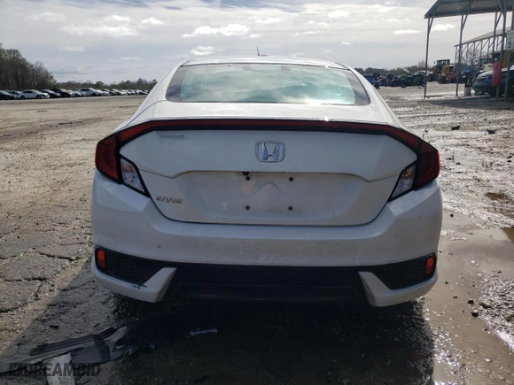 2017 Honda Civic Coupe LX-P with VIN 2HGFC4B00HH307540, listed as a Copart auction lot 44533875 with 167,444 mi miles and Salvage Title. Bid and sale history available at carsss.com. Image 6.