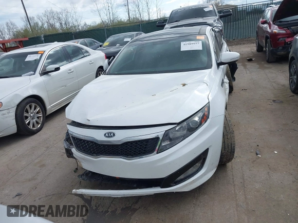 2012 Kia Optima SX with VIN 5XXGR4A6XCG079419, listed as a IAAI auction lot 41989957 with 159,794 mi miles and . Bid and sale history available at carsss.com. Image 12.