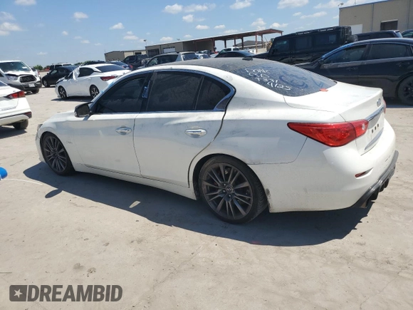 2017 Infiniti Q50 Red Sport 400 с VIN JN1FV7APXHM850015, выставлен на аукционе Copart как лот 56729395 с пробегом 134 199 миль миль и Чистый • Clean title. История ставок и продаж доступна на DreamBid. Изображение 2.
