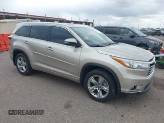 2016 Toyota Highlander Limited with VIN 5TDDKRFH1GS303129, listed as a IAAI auction lot 42112630 with 144,049 mi miles and . Bid and sale history available at DreamBid. Image 1.