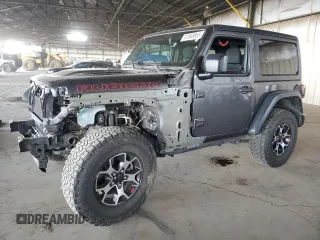 2021 Jeep Wrangler Rubicon with VIN 1C4HJXCG6MW691782, listed as a Copart auction lot 41849955 with 32,432 mi miles and Salvage title. Bid and sale history available at DreamBid. Image 1.