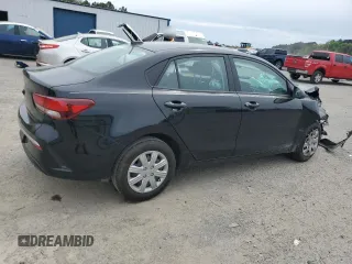 2023 Kia Rio S with VIN 3KPA24AD6PE554264, listed as a Copart auction lot 50908145 with 8,801 mi miles and Salvage Title. Bid and sale history available at carsss.com. Image 3.