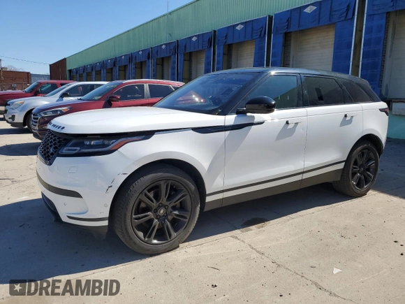 2021 Land Rover Range Rover Velar S with VIN SALYJ2EX8MA328244, listed as a Copart auction lot 49118235 with 77,381 mi miles and Clean title. Bid and sale history available at DreamBid. Image 1.