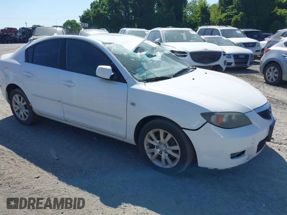 2008 Mazda 3 Sport with VIN JM1BK12F881867582, listed as a IAAI auction lot 41543837 with 155,967 mi miles and . Bid and sale history available at DreamBid. Image 1.