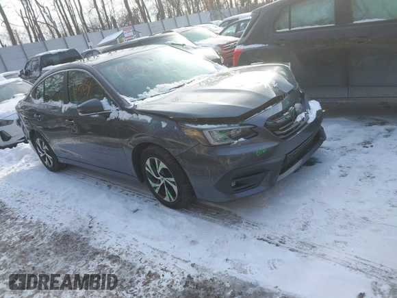 2021 Subaru Legacy Premium with VIN 4S3BWAD60M3002914, listed as a IAAI auction lot 41354764 with 56,475 mi miles and . Bid and sale history available at DreamBid. Image 1.