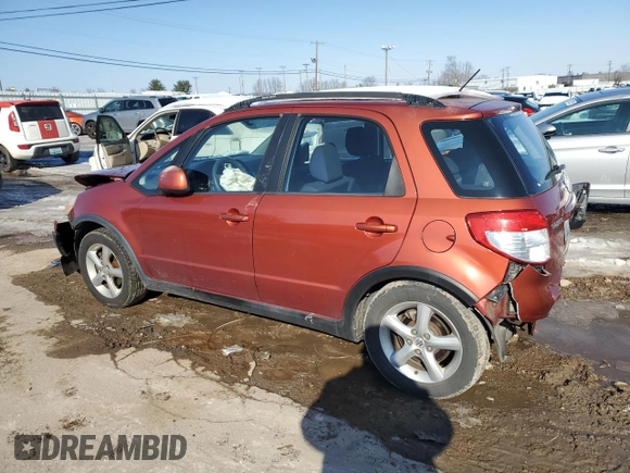 2007 Suzuki SX4 with VIN JS2YB413875111377, listed as a Copart auction lot 87966895 with 144,719 mi miles and Salvage Title. Bid and sale history available at DreamBid. Image 2.