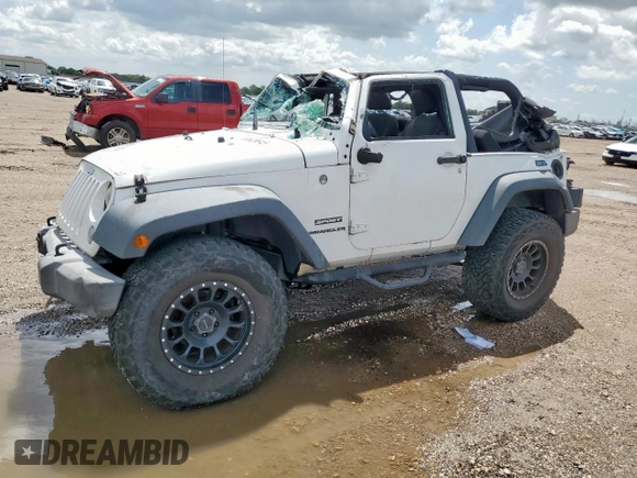 2016 Jeep Wrangler Sport с VIN 1C4AJWAG4GL262936, выставлен на аукционе Copart как лот 63928545 с пробегом 108 399 миль миль и Списание • Salvage title. История ставок и продаж доступна на DreamBid. Изображение 1.