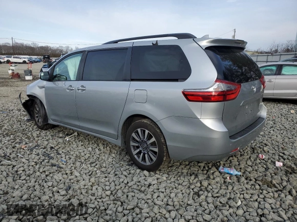 2020 Toyota Sienna LE with VIN 5TDJZ3DC2LS250972, listed as a Copart auction lot 46073675 with Not provided miles and Salvage title. Bid and sale history available at DreamBid. Image 2.