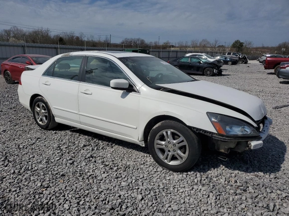2007 Honda Accord Sdn EX-L with VIN 1HGCM56887A190714, listed as a Copart auction lot 47607095 with 255,435 mi miles and Salvage Title. Bid and sale history available at carsss.com. Image 4.