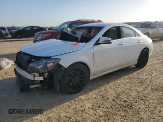 2018 Mercedes-Benz CLA with VIN WDDSJ4EB5JN672637, listed as a Copart auction lot 48123345 with 0 mi miles and Salvage Title. Bid and sale history available at carsss.com. Image 1.