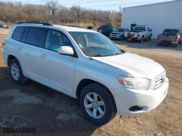 2009 Toyota Highlander with VIN JTEDS41A792088956, listed as a IAAI auction lot 41551707 with 203,863 mi miles. Bid and sale history available at carsss.com. Image 1.