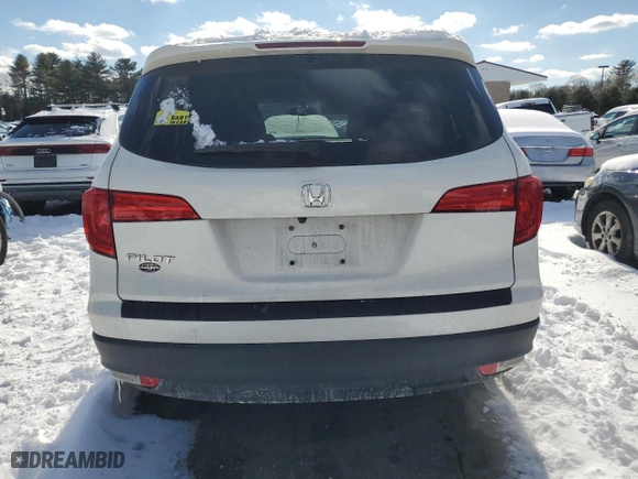 2018 Honda Pilot EX-L with VIN 5FNYF5H50JB003868, listed as a Copart auction lot 43184505 with 108,501 mi miles and Salvage Title. Bid and sale history available at carsss.com. Image 6.