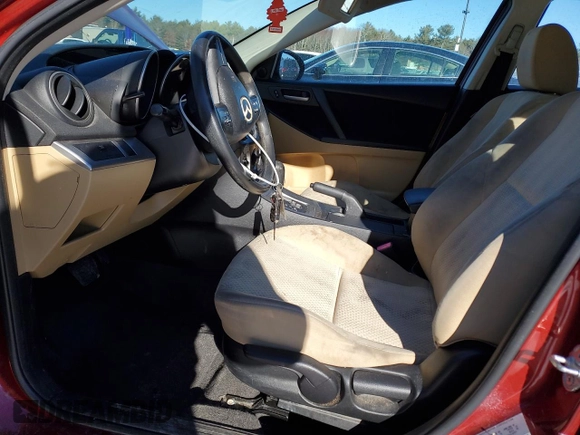 2011 Mazda 3 i Touring with VIN JM1BL1VG8B1362537, listed as a Copart auction lot 42610455 with 134,698 mi miles and Salvage Title. Bid and sale history available at DreamBid. Image 7.