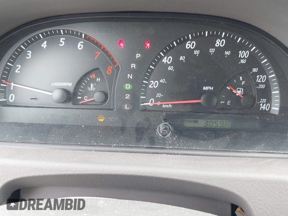 2002 Toyota Camry XLE z VIN 4T1BF32K12U522103, wystawiony jako IAAI lot #42047263 z przebiegiem 293 503 mil mil oraz . Historia ofert i sprzedaży dostępna na DreamBid. Obrazek 7.