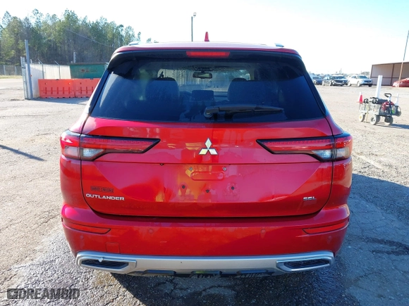 2023 Mitsubishi Outlander SEL with VIN JA4J3VA82PZ012003, listed as a IAAI auction lot 41216217 with 55,213 mi miles. Bid and sale history available at carsss.com. Image 16.