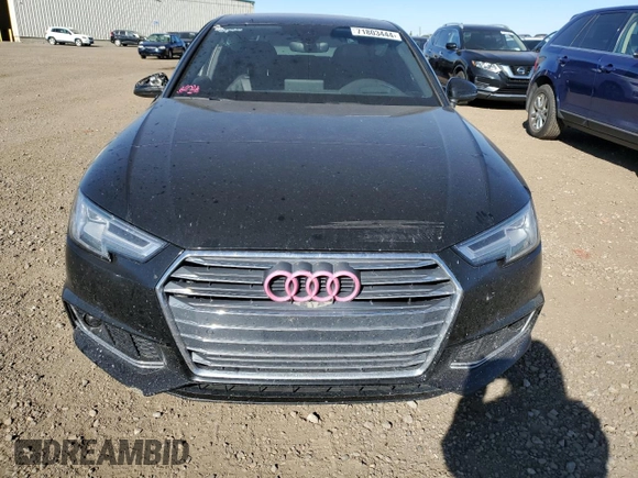 2017 Audi A4 Prestige with VIN WAUFNAF42HA074924, listed as a Copart auction lot 71803444 with 101,354 mi miles and Salvage Title. Bid and sale history available at carsss.com. Image 5.