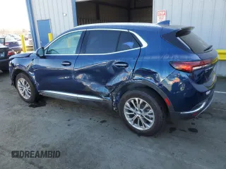 2022 Buick Envision Preferred with VIN LRBFZMR46ND028588, listed as a Copart auction lot 46803215 with 30,794 mi miles and Salvage Title. Bid and sale history available at carsss.com. Image 2.