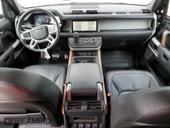 2020 Land Rover Defender HSE with VIN SALE97EU7L2016147, listed as a Copart auction lot 74739544 with 48,825 mi miles and Non repairable. Bid and sale history available at DreamBid. Image 8.