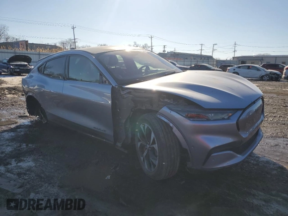 2022 Ford Mustang Mach-E Premium with VIN 3FMTK3SU1NMA15700, listed as a Copart auction lot 45140055 with 74,700 mi miles and Salvage Title. Bid and sale history available at DreamBid. Image 4.